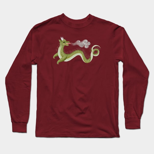 dill dragon Long Sleeve T-Shirt by annyamarttinen